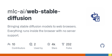 OpenGraph image for github.com/mlc-ai/web-stable-diffusion#how