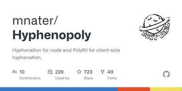 OpenGraph image for github.com/mnater/Hyphenopoly