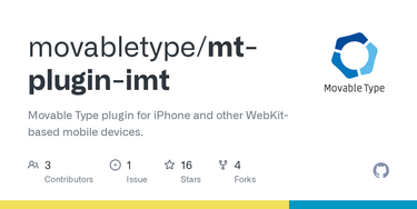 OpenGraph image for github.com/movabletype/mt-plugin-imt