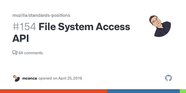 OpenGraph image for github.com/mozilla/standards-positions/issues/154