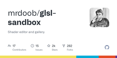 OpenGraph image for github.com/mrdoob/glsl-sandbox