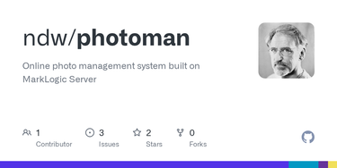 OpenGraph image for github.com/ndw/photoman