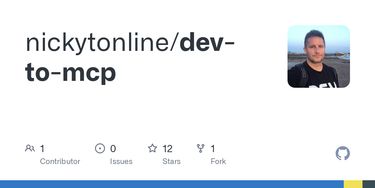 OpenGraph image for https://github.com/nickytonline/dev-to-mcp
