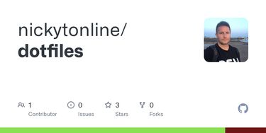 OpenGraph image for https://github.com/nickytonline/dotfiles