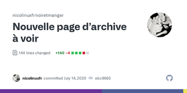 OpenGraph image for github.com/nicolinuxfr/voiretmanger/commit/ebc9663ba0dc8876915604ec03976914e2970a75
