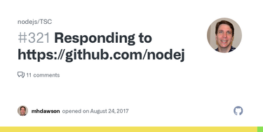 OpenGraph image for github.com/nodejs/TSC/issues/321