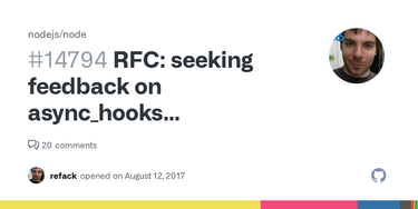 OpenGraph image for github.com/nodejs/node/issues/14794
