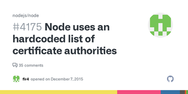OpenGraph image for github.com/nodejs/node/issues/4175