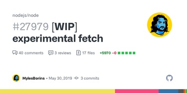 OpenGraph image for github.com/nodejs/node/pull/27979#issuecomment-497919025