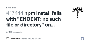 OpenGraph image for github.com/npm/npm/issues/17444