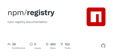 OpenGraph image for github.com/npm/registry