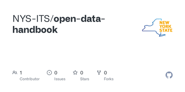 OpenGraph image for github.com/nys-its/open-data-handbook