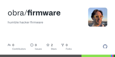 OpenGraph image for github.com/obra/firmware