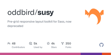 OpenGraph image for github.com/oddbird/susy/commits/master?after=cc00293b52f1745dbed92931324675183ac94d44+1539