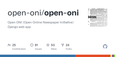 OpenGraph image for github.com/open-oni/open-oni