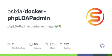 OpenGraph image for github.com/osixia/docker-phpLDAPadmin