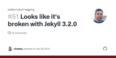 OpenGraph image for github.com/pattex/jekyll-tagging/issues/51