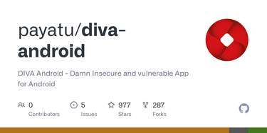 OpenGraph image for github.com/payatu/diva-android/