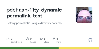 OpenGraph image for github.com/pdehaan/11ty-dynamic-permalink-test/