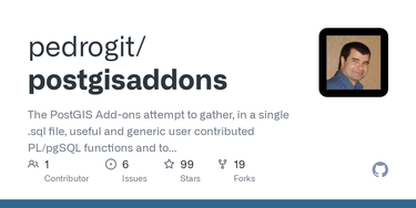 OpenGraph image for github.com/pedrogit/postgisaddons