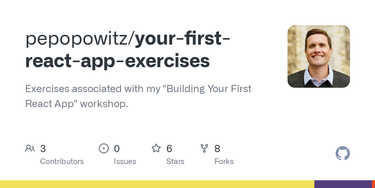 OpenGraph image for github.com/pepopowitz/your-first-react-app-exercises/blob/master/SETUP.md