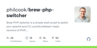 OpenGraph image for github.com/philcook/brew-php-switcher