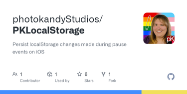 OpenGraph image for github.com/photokandyStudios/PKLocalStorage