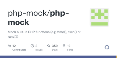 OpenGraph image for github.com/php-mock/php-mock#alternatives