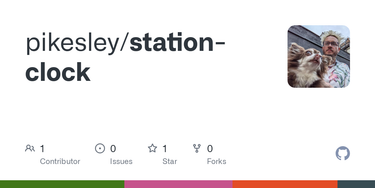 OpenGraph image for github.com/pikesley/station-clock#make-it-boot-into-chromium