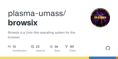 OpenGraph image for github.com/plasma-umass/browsix