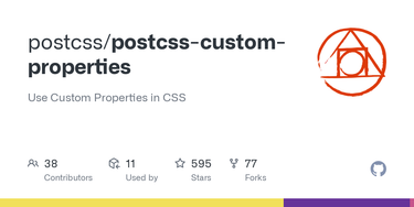 OpenGraph image for github.com/postcss/postcss-custom-properties
