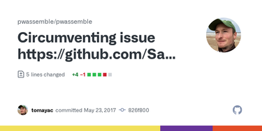 OpenGraph image for github.com/pwassemble/pwassemble/commit/826f800c582b598b101cbb80755d5539b06a8e1c