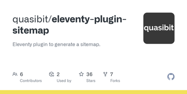 OpenGraph image for github.com/quasibit/eleventy-plugin-sitemap