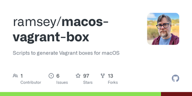 OpenGraph image for github.com/ramsey/macos-vagrant-box