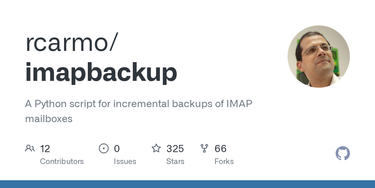 OpenGraph image for github.com/rcarmo/imapbackup