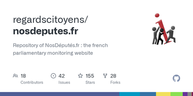 OpenGraph image for github.com/regardscitoyens/nosdeputes.fr