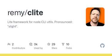 OpenGraph image for github.com/remy/clite