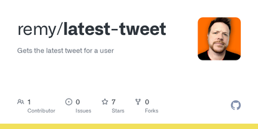 OpenGraph image for github.com/remy/latest-tweet/blob/master/index.js