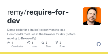 OpenGraph image for github.com/remy/require-for-dev/blob/master/require.js