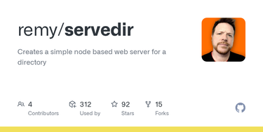 OpenGraph image for github.com/remy/servedir#mocked-router