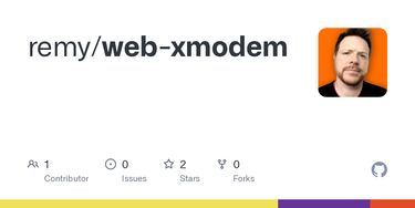 OpenGraph image for github.com/remy/web-xmodem