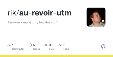 OpenGraph image for github.com/rik/au-revoir-utm