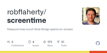 OpenGraph image for github.com/robflaherty/screentime