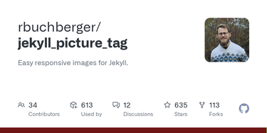 OpenGraph image for github.com/robwierzbowski/jekyll-picture-tag