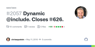 OpenGraph image for github.com/sass/sass/pull/2057#issue-154336085