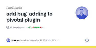 OpenGraph image for github.com/scoates/nerdie/commit/250a1326486c1adeb0a0e850888a6ae14a209968