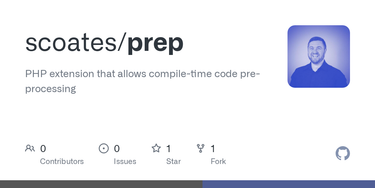 OpenGraph image for github.com/scoates/prep
