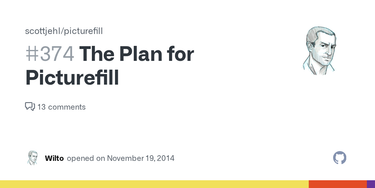 OpenGraph image for github.com/scottjehl/picturefill/issues/374