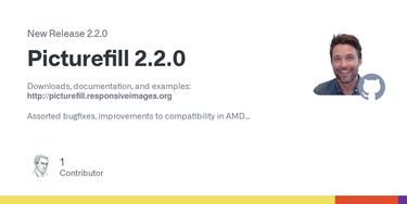 OpenGraph image for github.com/scottjehl/picturefill/releases/tag/2.2.0