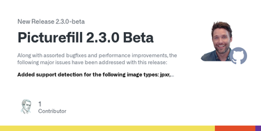 OpenGraph image for github.com/scottjehl/picturefill/releases/tag/2.3.0-beta